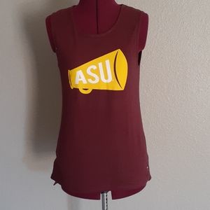 🆕️ ASU gold and maroon tank top size Medium cotto
